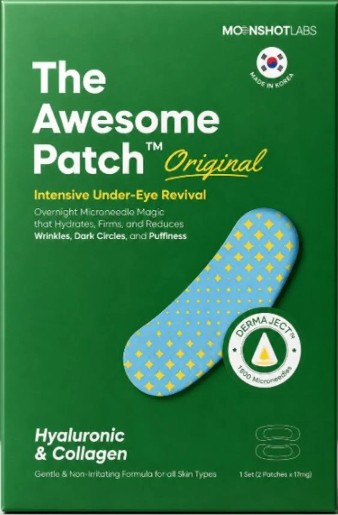 Three products from the 'Awesome' skincare line