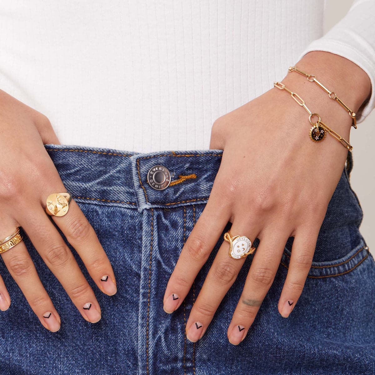 Customizable Clip Chain Bracelets