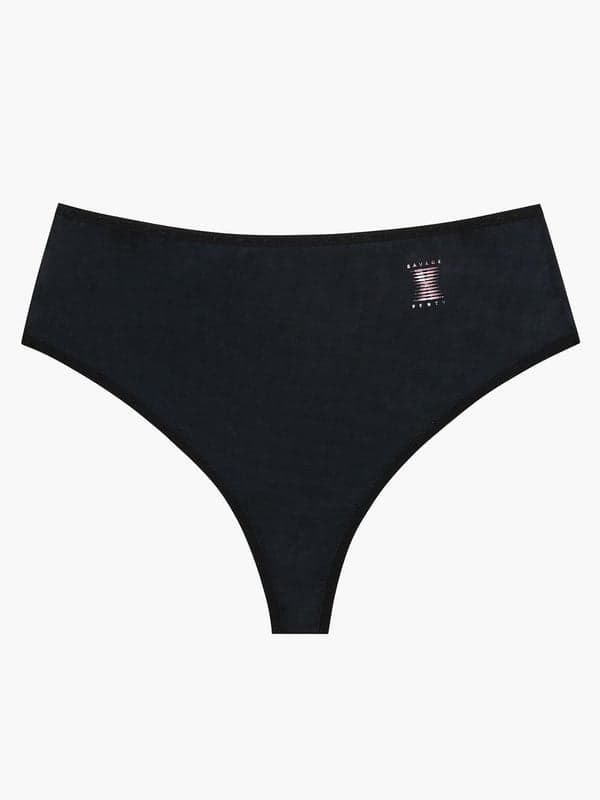 Core Microfiber High-Leg Thong