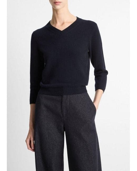 Donegal Cashmere Funnel-Neck Sweater