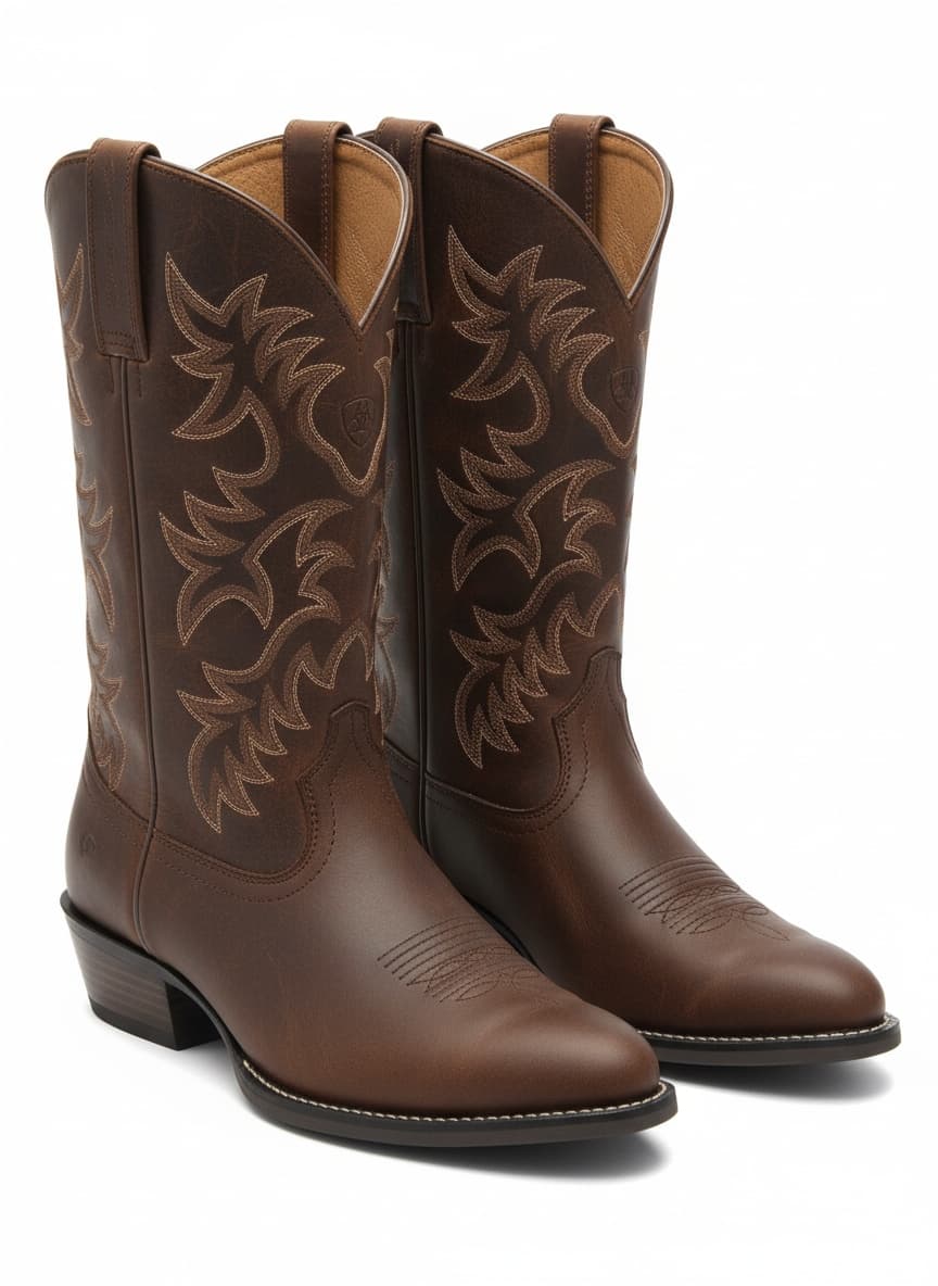 Heritage R Toe Western Boot