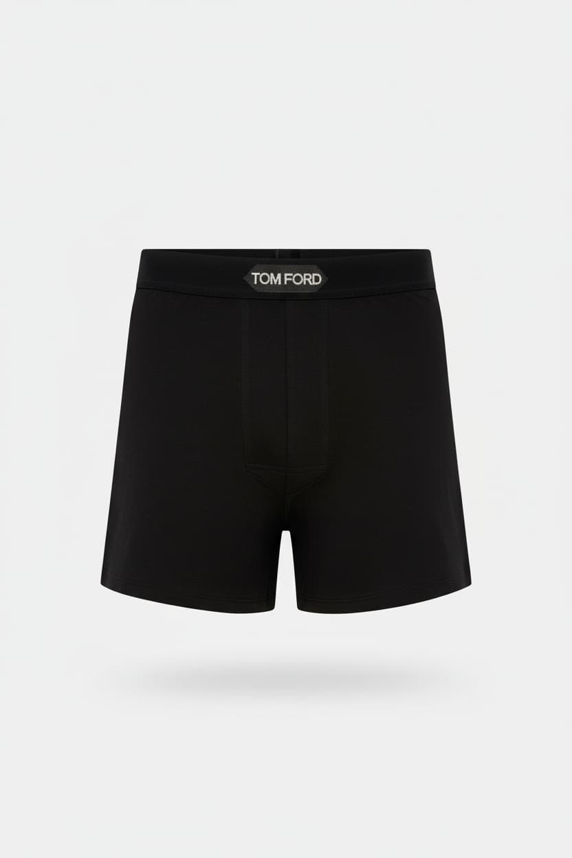 Velvet-Trimmed Stretch-Cotton Boxer Briefs