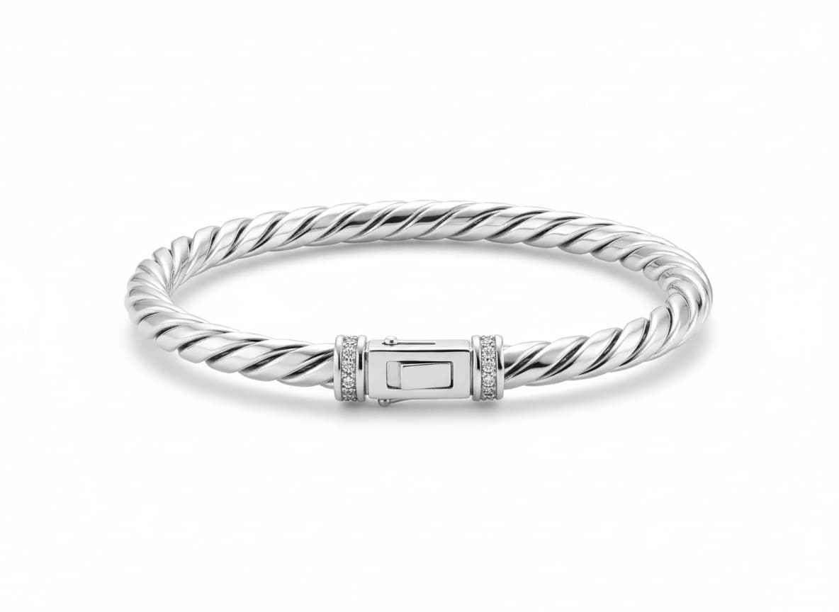 Cable Edge Bracelet