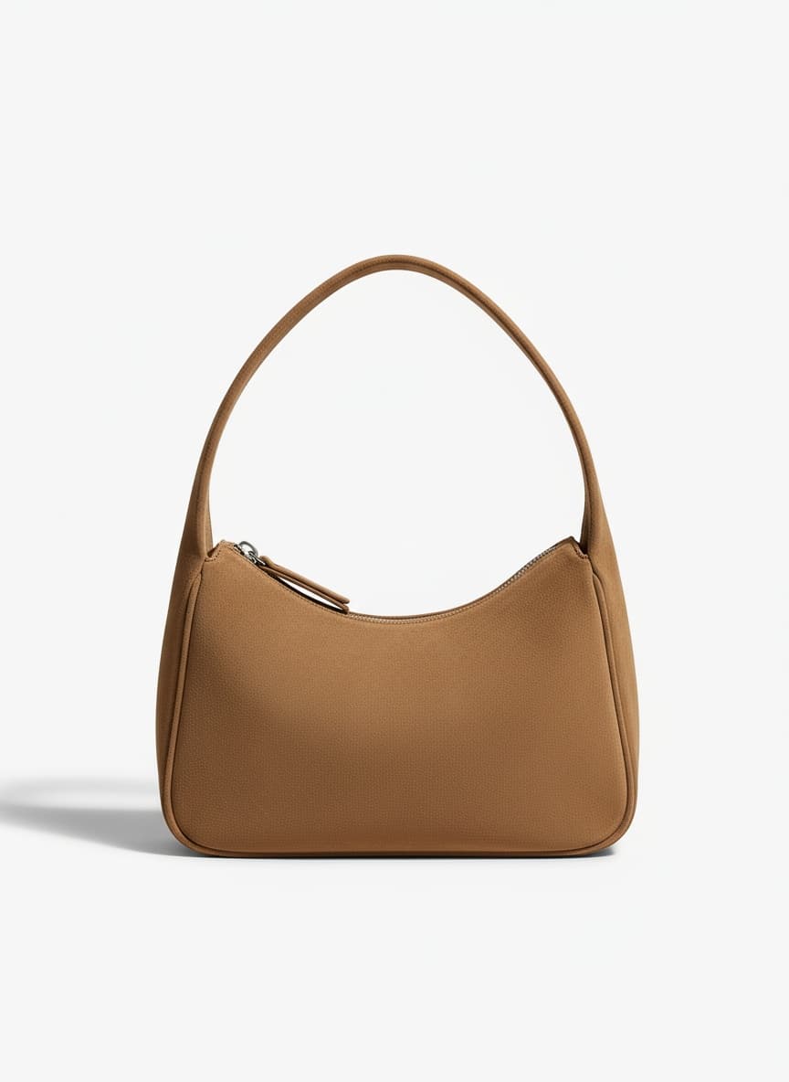 Elena Suede Shoulder Bag
