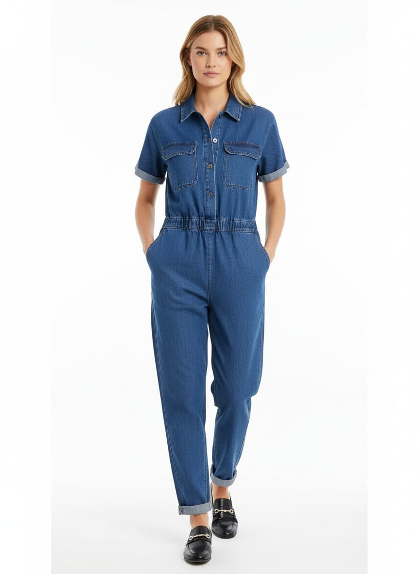 Marci Denim Jumpsuit