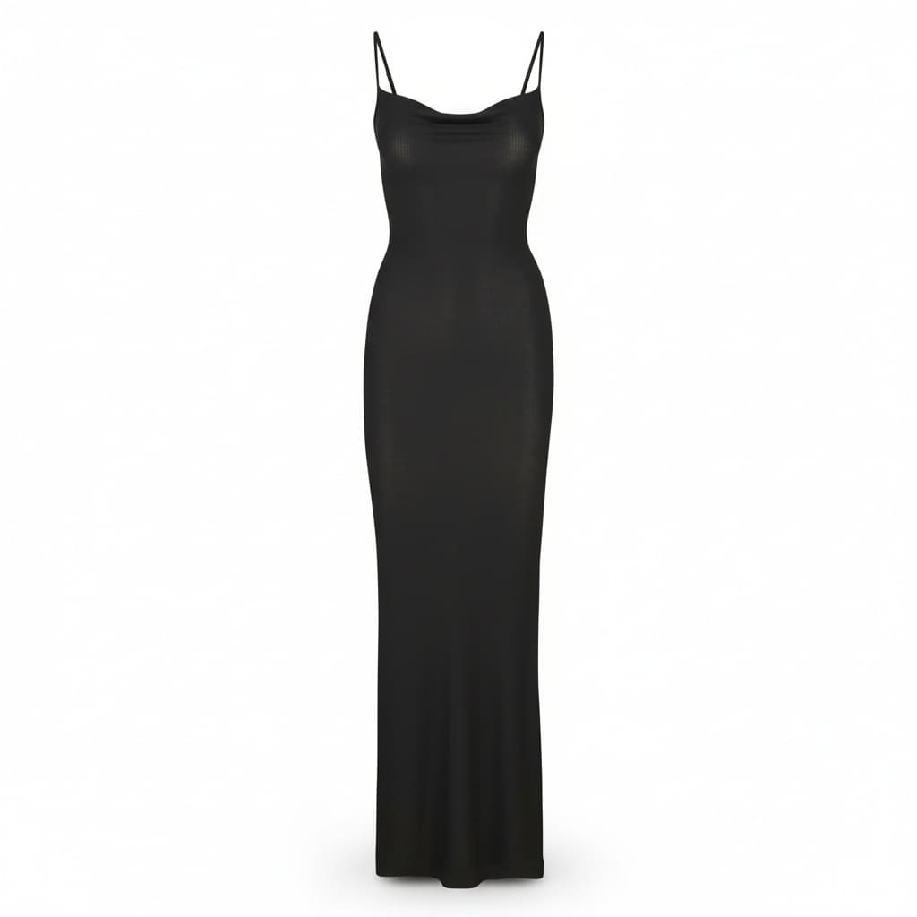 Soft Lounge Long Slip Dress