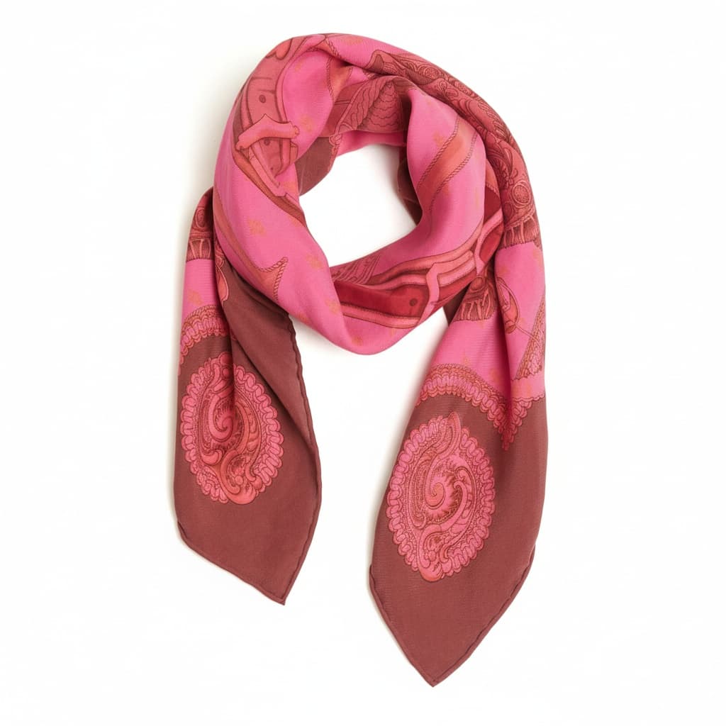 Silk Twill Scarf 90