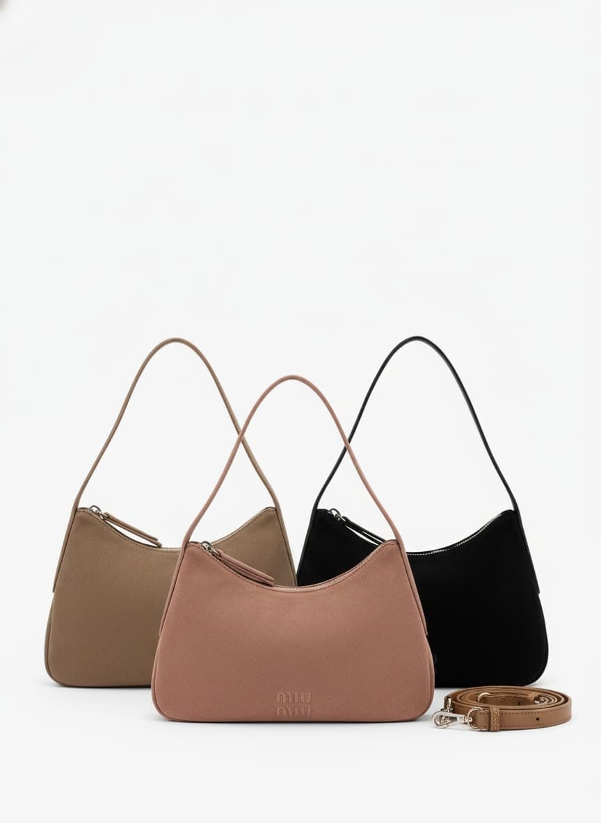 Aventure Suede Shoulder Bag