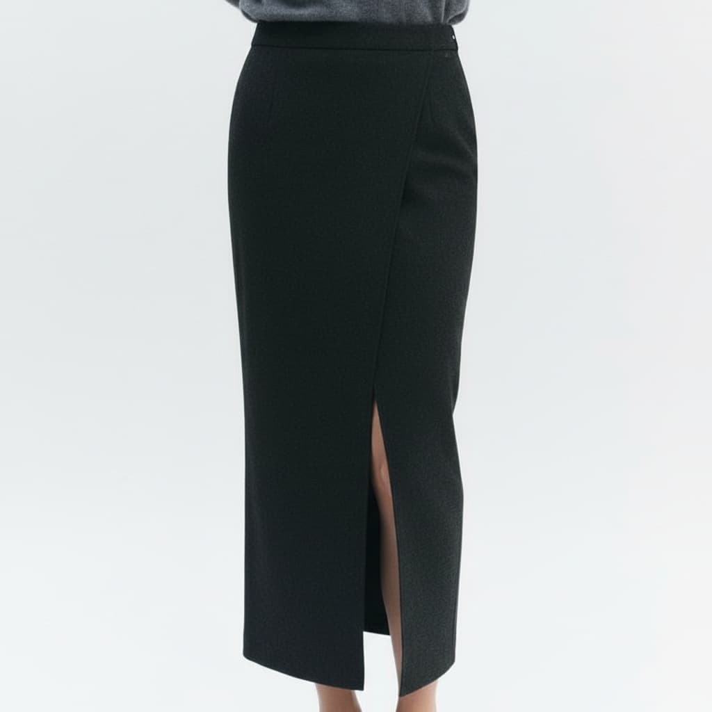 ZW Collection Slit Pencil Skirt