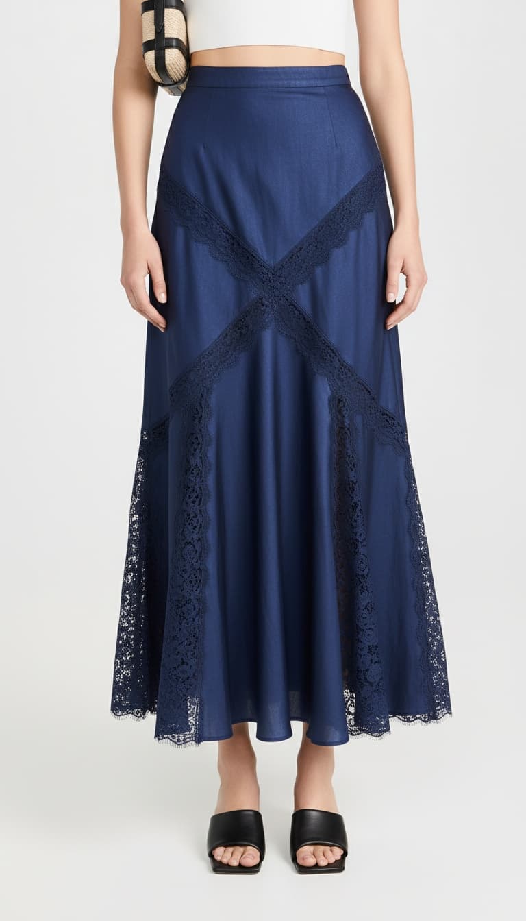 The "Party-Ready" Textured Skirt