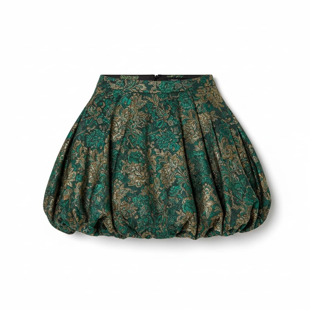 The 'Party-Ready' Textured Skirt