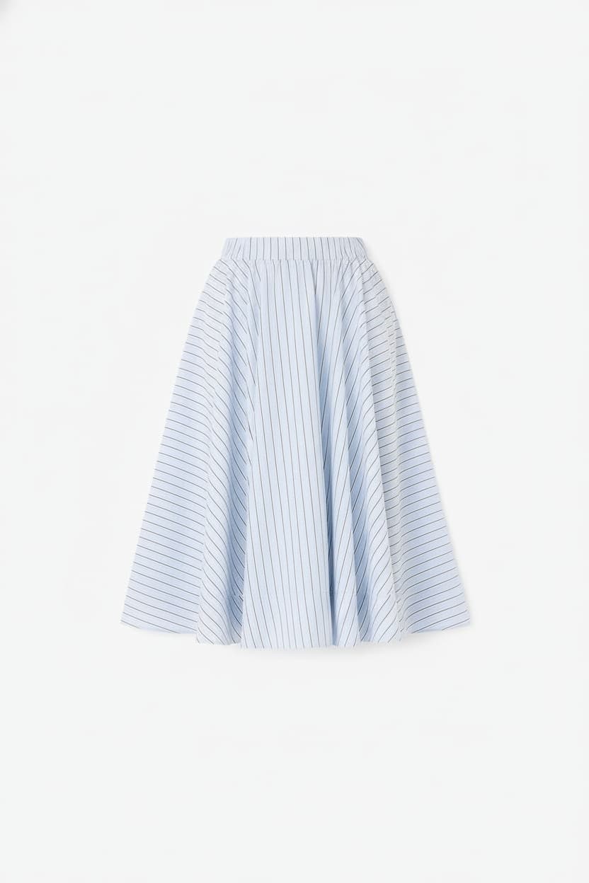Printed Poplin Skirts