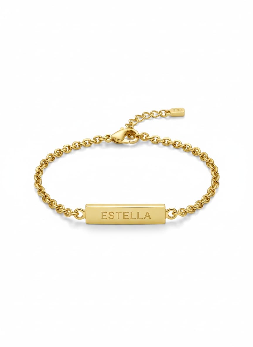 Custom Nameplate Bracelet