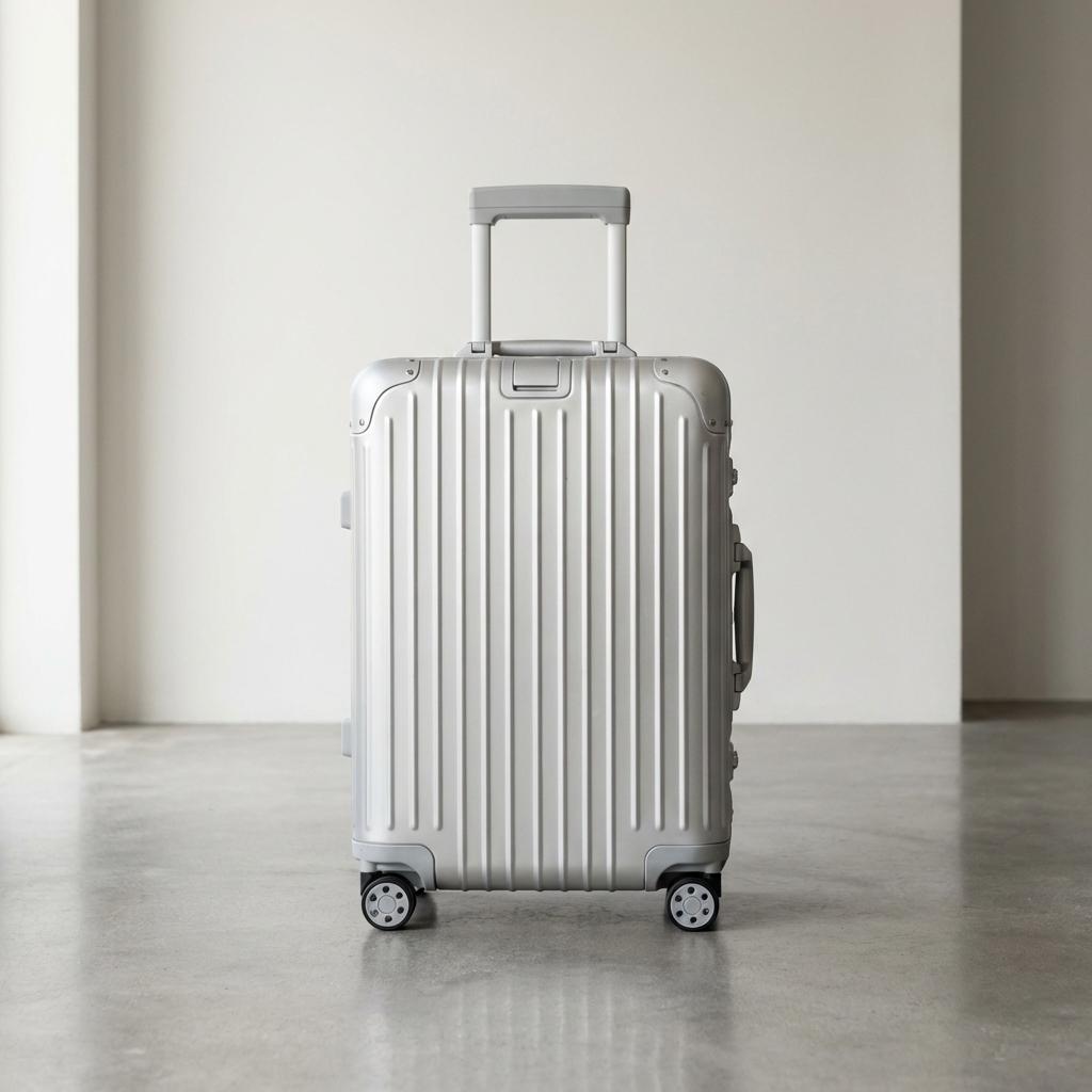 Minimalist Aluminium Luggage
