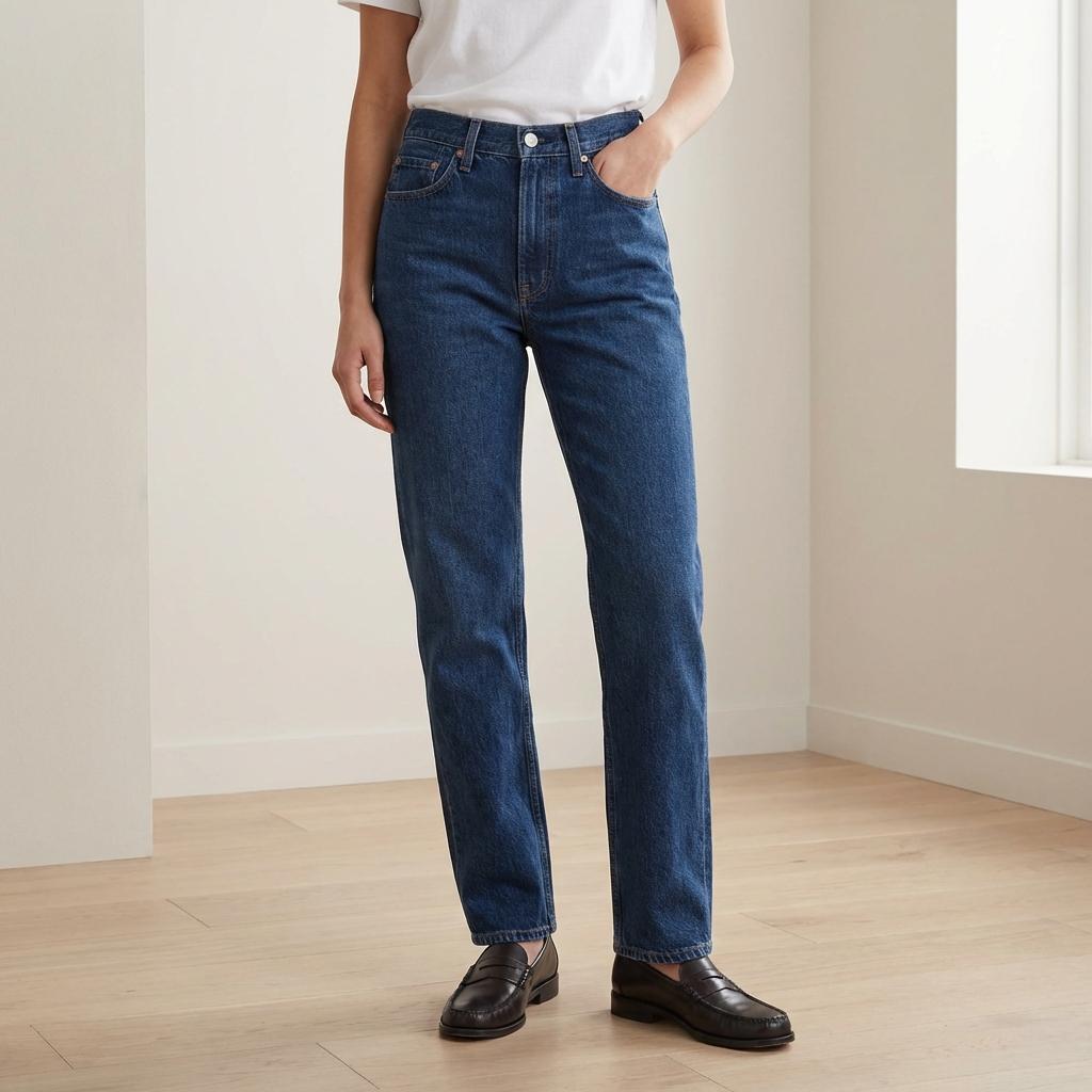 Straight-Leg Jeans